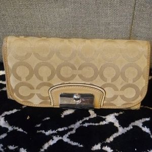 Coach Wallet with Checkbook Holder